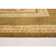 Tapis de la surface en laine kaki/brune 6 pi x 8 pi 10 po one-of-kind-noué la oushak Carreon