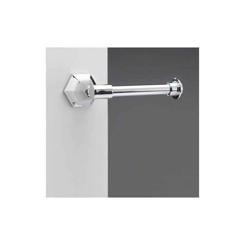 Wall-Mount Toilet Paper Holder, Polished Chrome