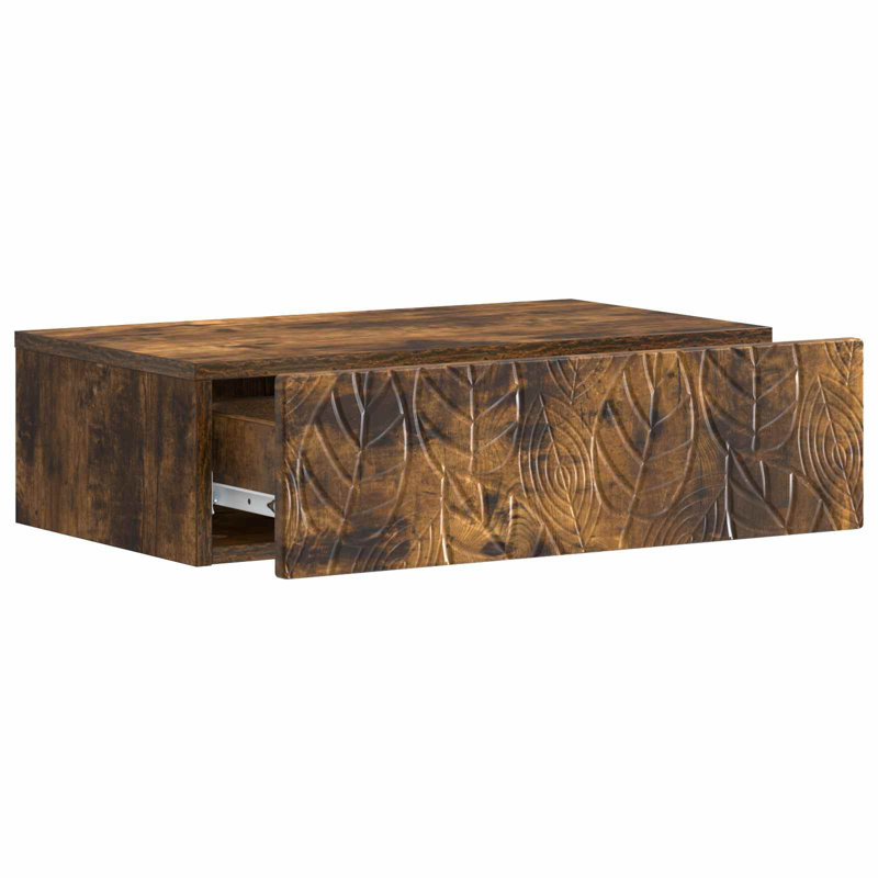 End Table, Smoked Oak