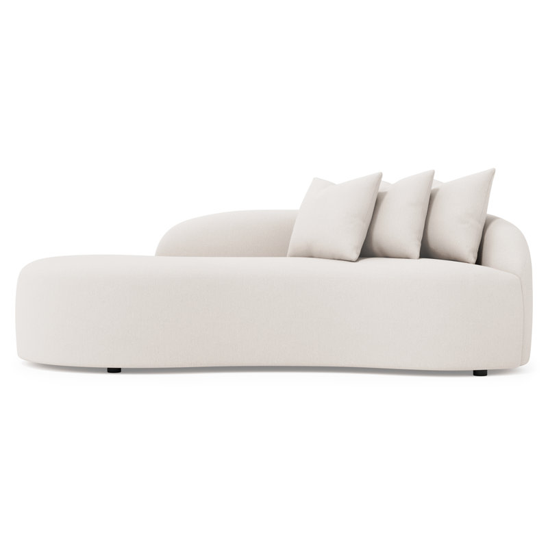 Ava Fabric Right Arm Sofa - Custom, Aqua 1697-034