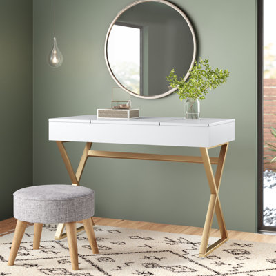 Coiffeuse avec miroir Leticia