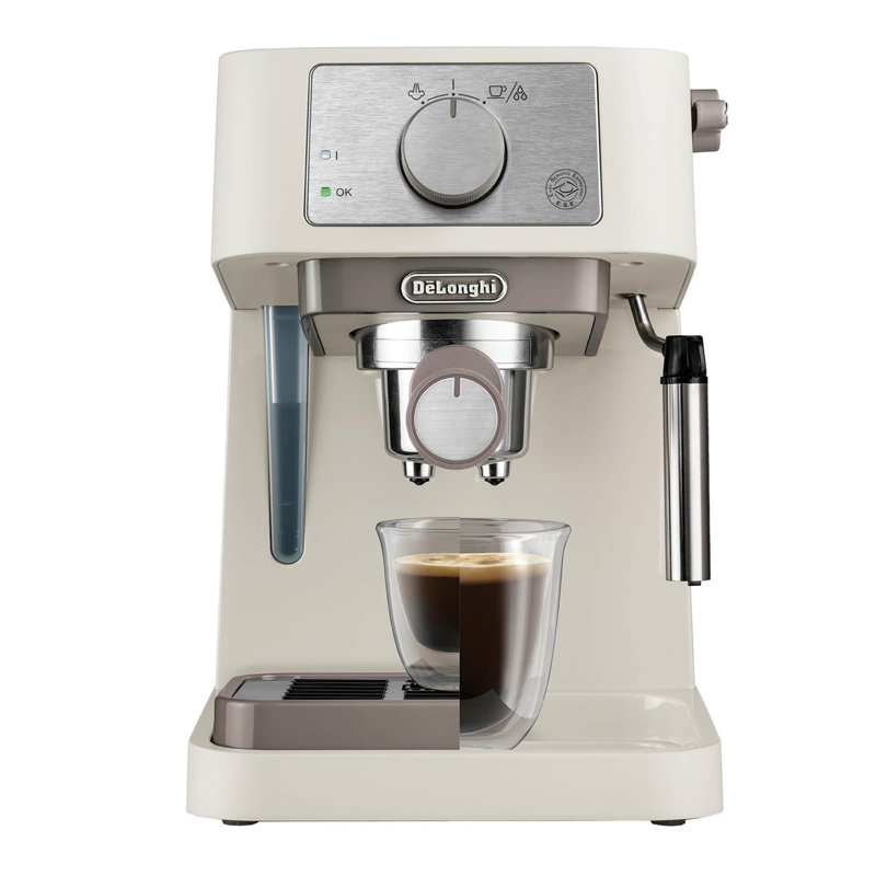 De'longhi Stilosa Manual Coffee Machine, Cream