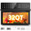 Combiné four à friteuse 32QT, four à convection 18 en 1, très grand pour pizza 13 po, affichage numérique et contrôle précis de la température, acier inoxydable, comprend 7 accessoires.