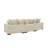 Vontella 130'' Corduroy Sofa