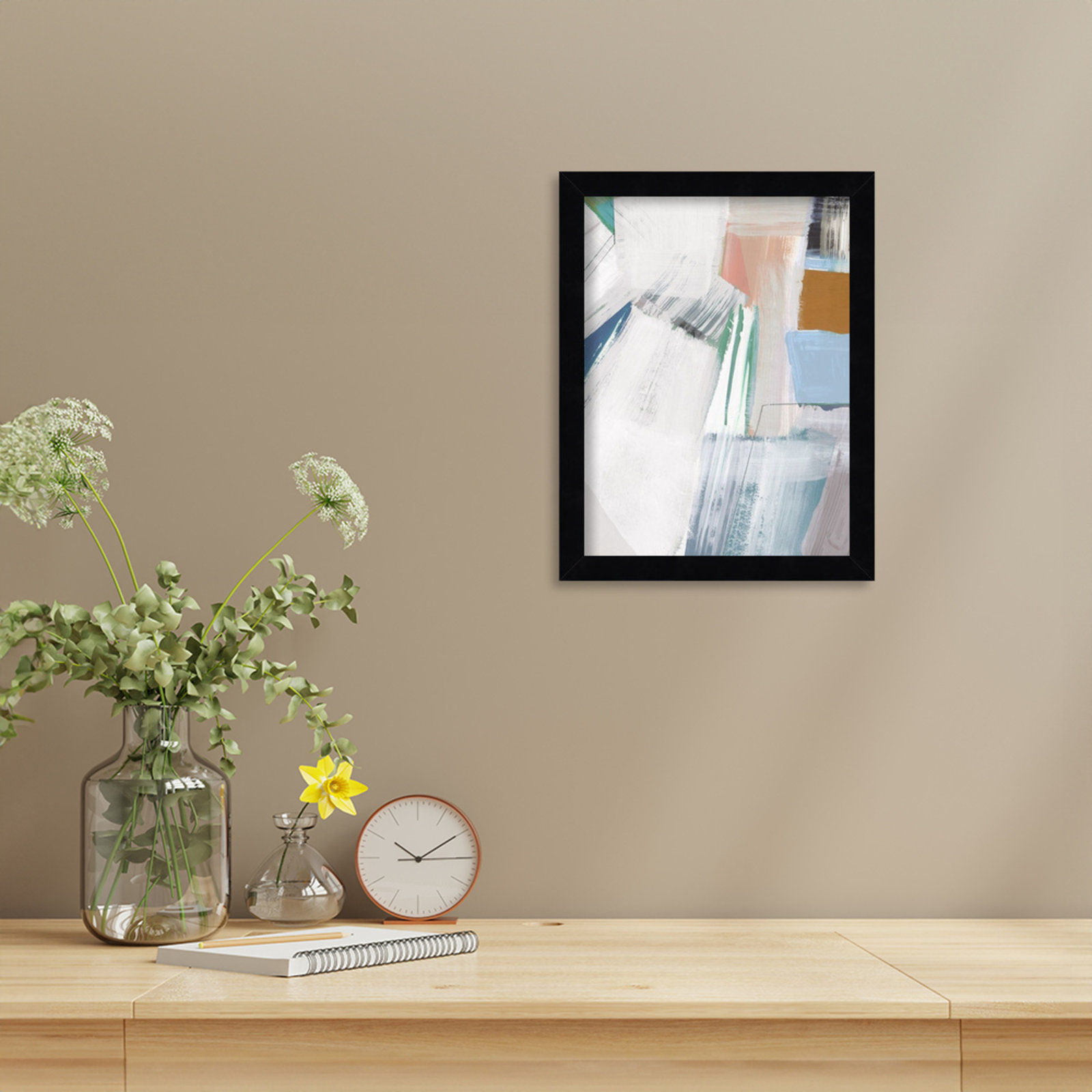 Gilpin "Buildings No. 2" Print by Cartissi, 13" H x 10" W, Black