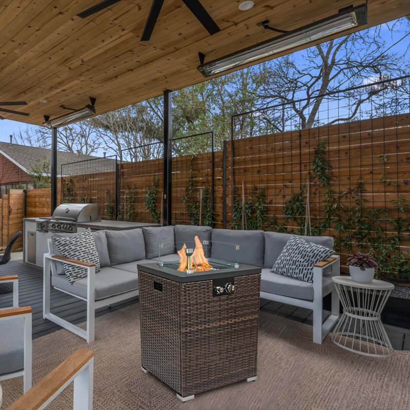 Patio Modern Stylish Fire Pit