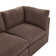 Annai 129" Wide Reversible Modular Corner Sectional with Ottoman