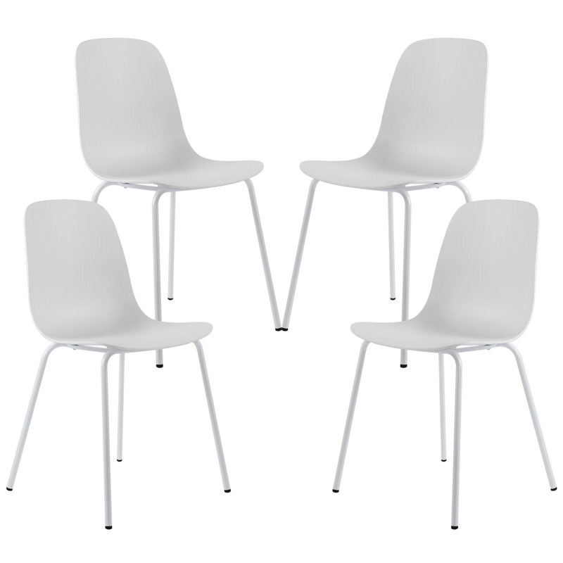 Chaise d'appoint Almeda Cheatham, Blanc