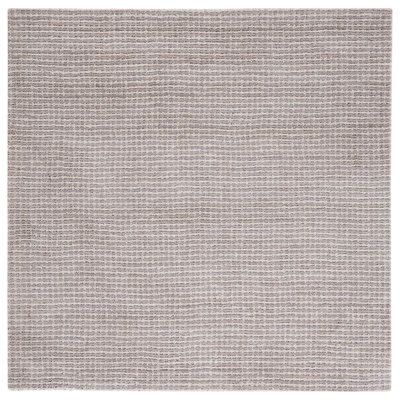 Tapis gris touffeté à la main Marlinde