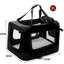 Collapsible Soft-Sided Crate with 3 Doors-34992127-34992128