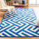 Rawlins Hand Hooked Performance Geometric Rug