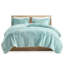 Édredon doux double / grand - Mini fourrure longue à poils longs bleu chaud-128745221-128745226