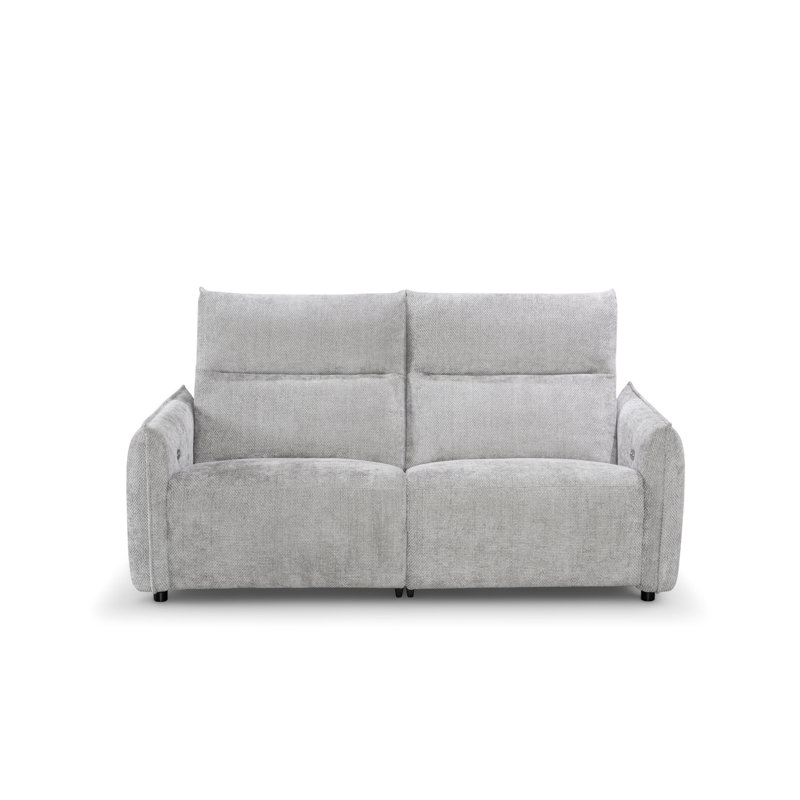 Chenille Electric Reclining Sofa, 3