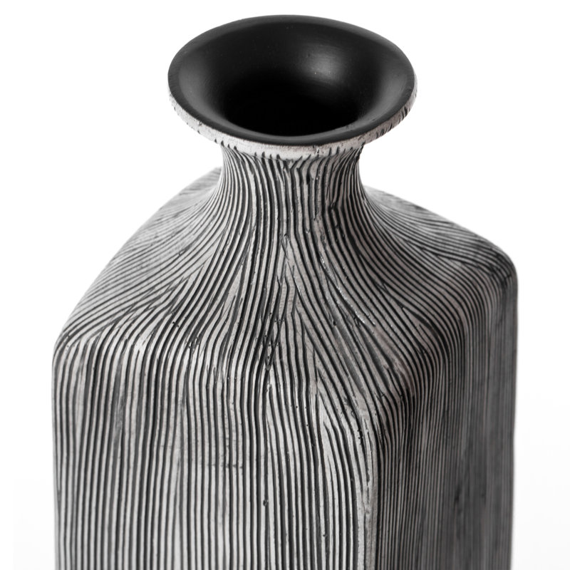 Table Vase, 11.5" H x 3.5" W x 3.5" D