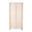 Otsego 2 Door Solid + Manufactured Wood Wardrobe-16440487