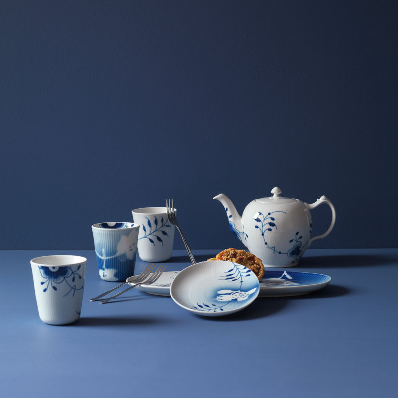 Royal Copenhagen Blue Fluted Mega 1.05-qt. Teapot