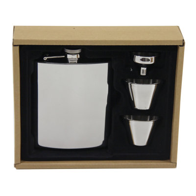 Stainless Steel Flask Set