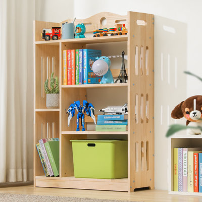 48.4" H x 33.1" W 6-Tier Open Bookcase Bookshelf, Freestanding Display Storage Shelves for Home Office