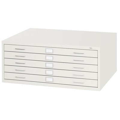 Five-Drawer Flat File Filing Cabinet