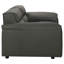 Causeuse rembourrée en graphite Hudson-133411333