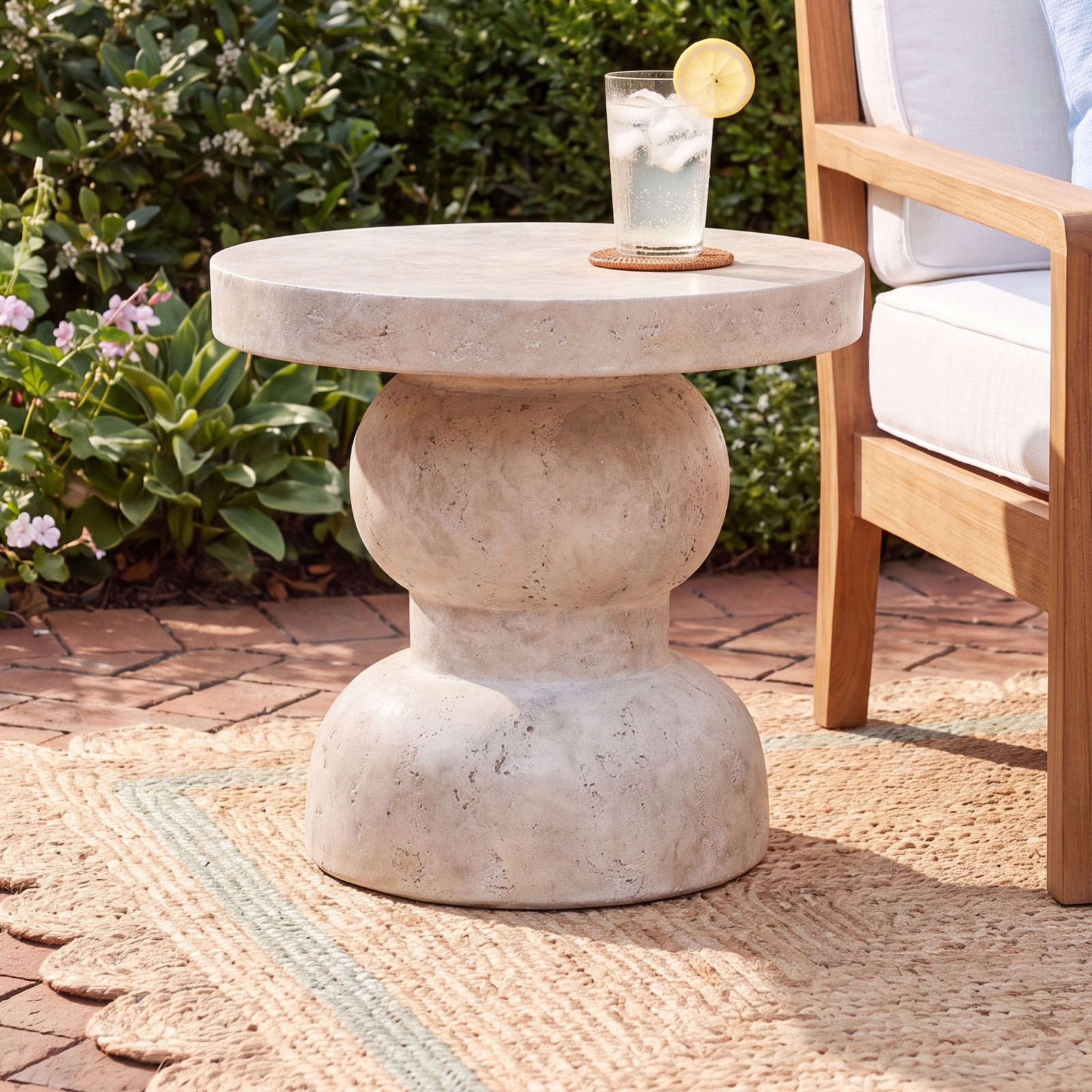 Rivero Outdoor End Table