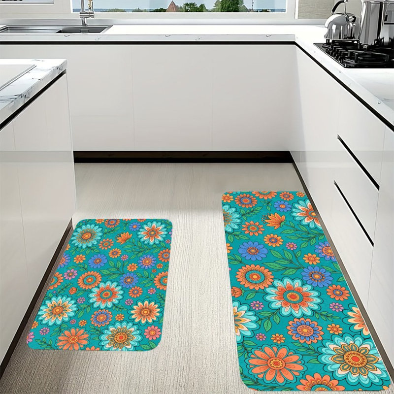 Ensemble de tapis de sol en flanelle 2 pièces