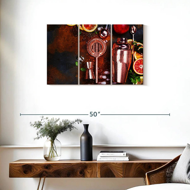Accessoires de bar Yarlin, H 20 po x l 33 po