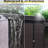 8X6 Ft Resin Shed For Patio, Backyard, Garden - Waterproof Floor, Two Windows, Lockable Door  Brown Outdoor Backyard-125340212