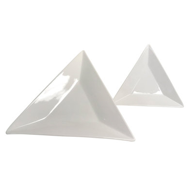 Ensemble de plateaux triangulaires