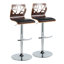 Tabourets ajustables avec repose-pieds arrondi Fayette-93570917-93570912