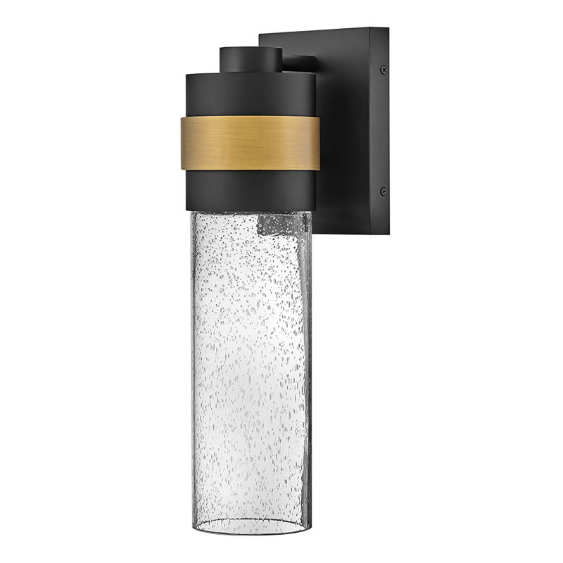 Ryalson Small Outdoor Dark Sky Wall Mount Lantern, 18" H x 6" W x 6.25" D