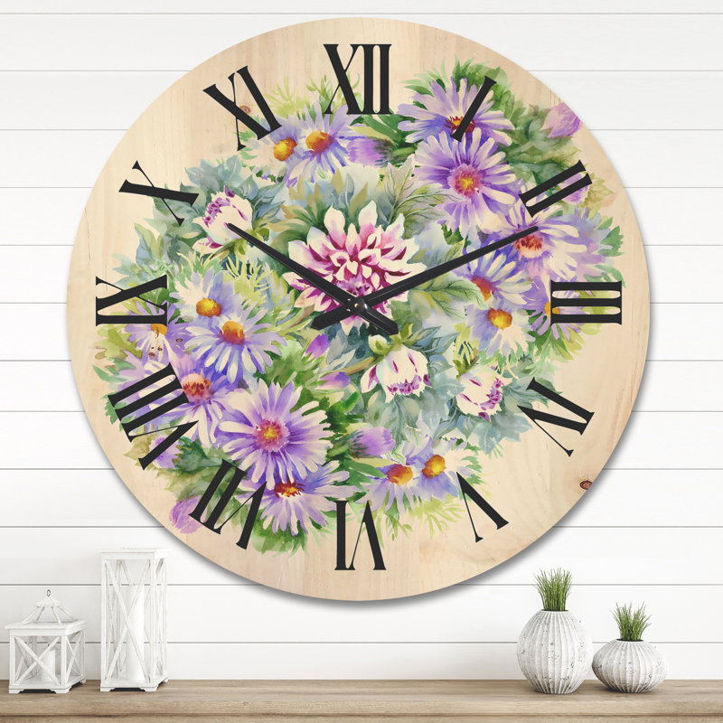 Horloge murale Bouquet, Grand