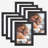Black Wood Picture Frame - Set of 8-89854530