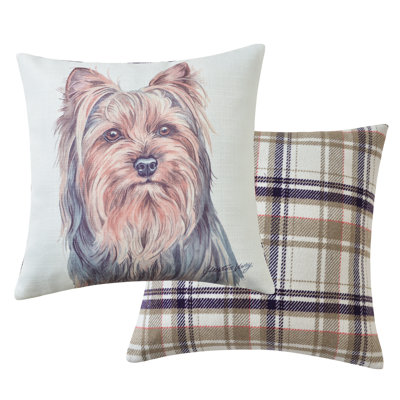Beige Square Cushion