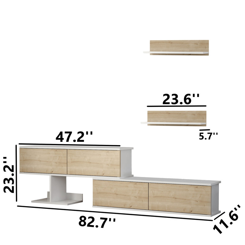 82.68'' Media Console