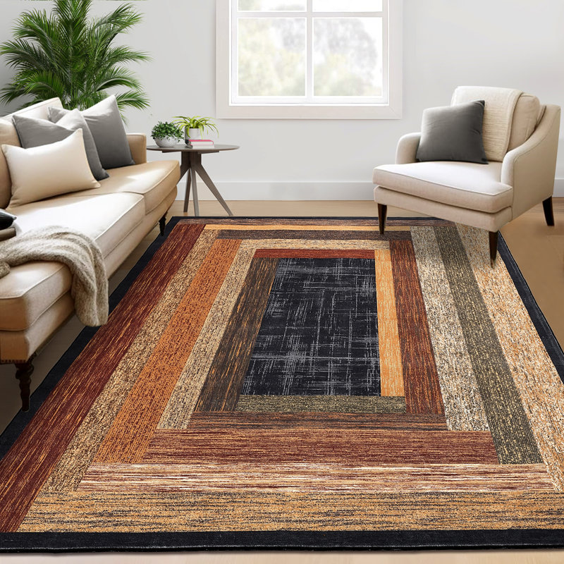 Tapis Xhemir avec envers antidérapant, Rectangle 10 pi x 13 pi