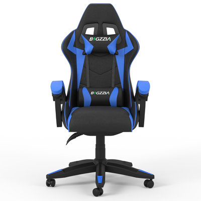 Ergonomic High-back Game Chair with Adjustable Lumbar and headrest support