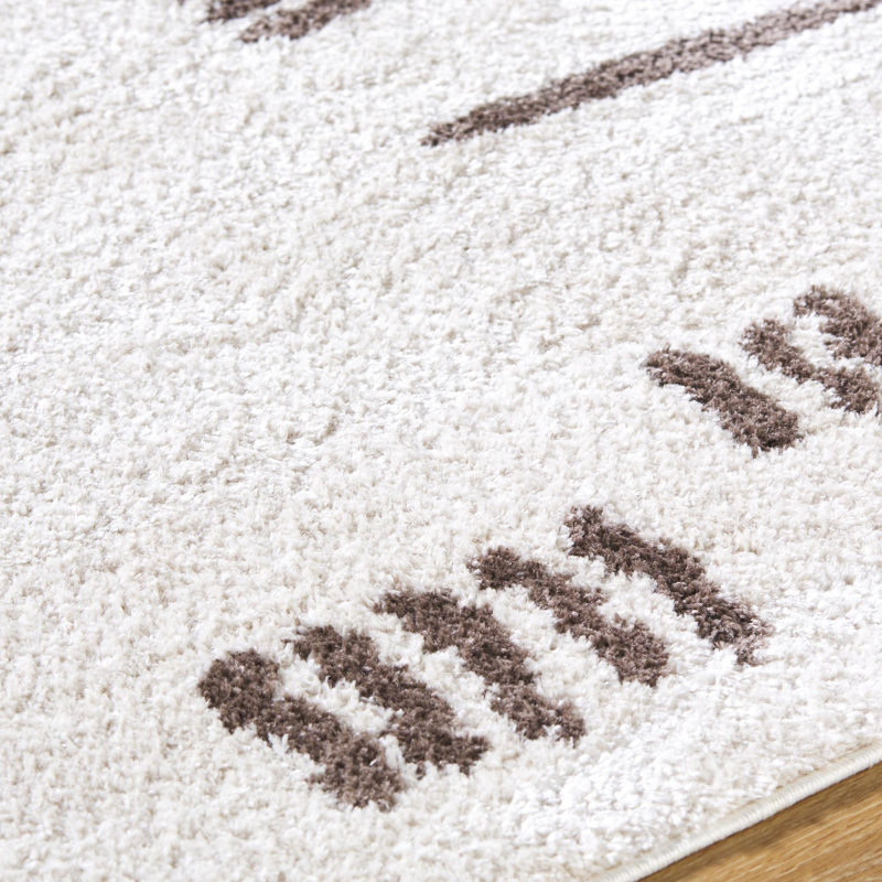 Kyro Washable Indoor Rug, Rectangle 6'7" x 9'