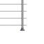 95cm H x 100cm D Aluminum Stair Banister