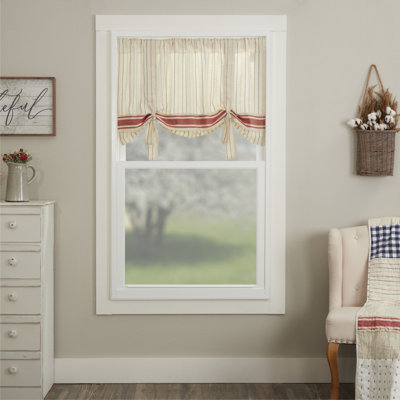 Betsy Stripe Roman Valance