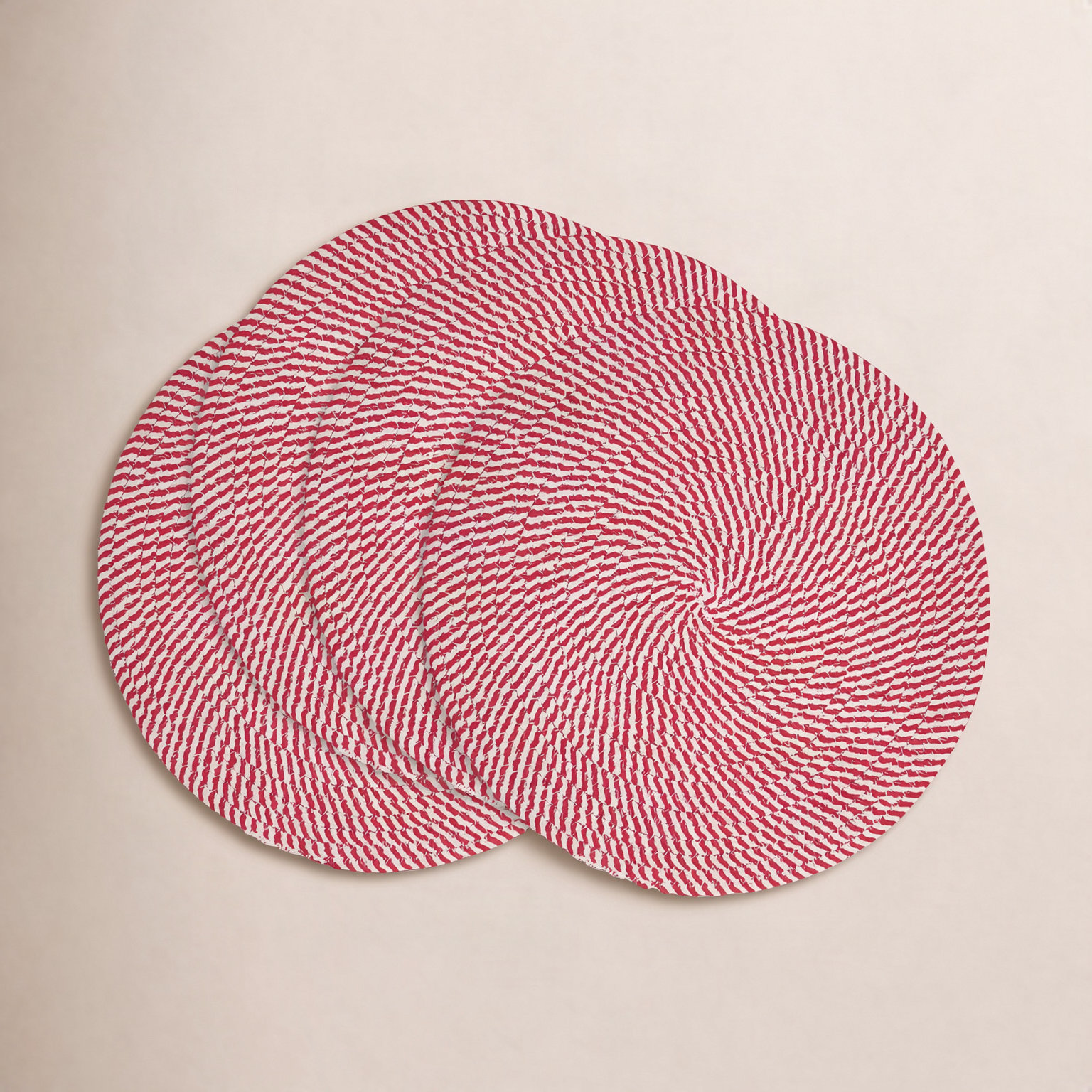 Aminta Collection Aminta Placemat, Red