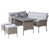 Light Grey Cushion/Khaki Frame