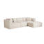 Boneless 4 - Piece Upholstered Sectional-950514082