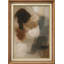 «Earth Tone Abstract», reproduction d'art encadrée sur papier-936264832-936264835