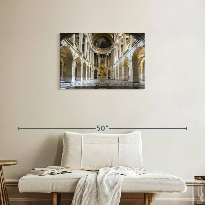 Versailles Interior, 20" H x 30" W