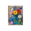Drapeau coloré avec fleurs sauvages, pour l'intérieur et l'extérieur, 35 L x 24 l