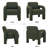 Upholstered Accent Armchair-1666749367