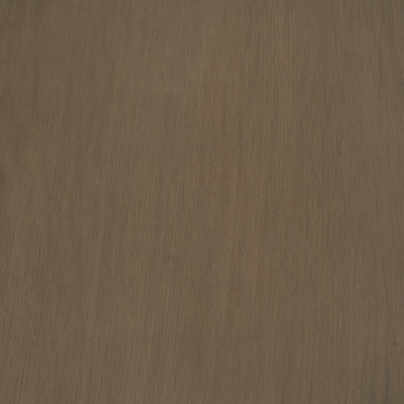 West Solid Wood Coffee Table, Dark Brown