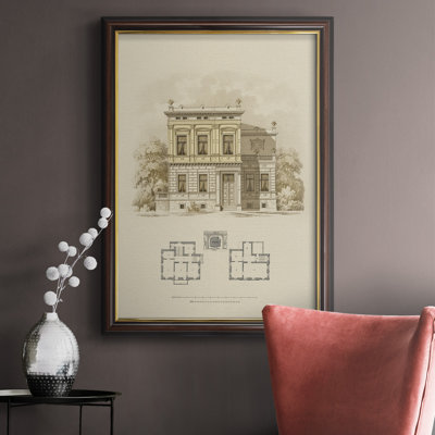 Estate And Plan III " Estate And Plan III " Painting Print