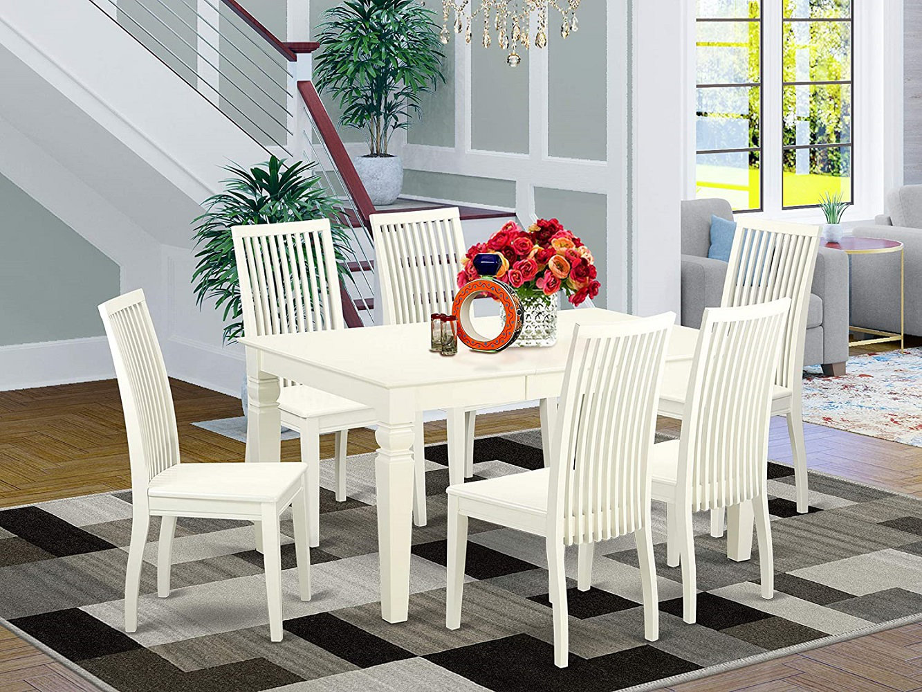 Belcourt Extendable Solid Wood Dining Set